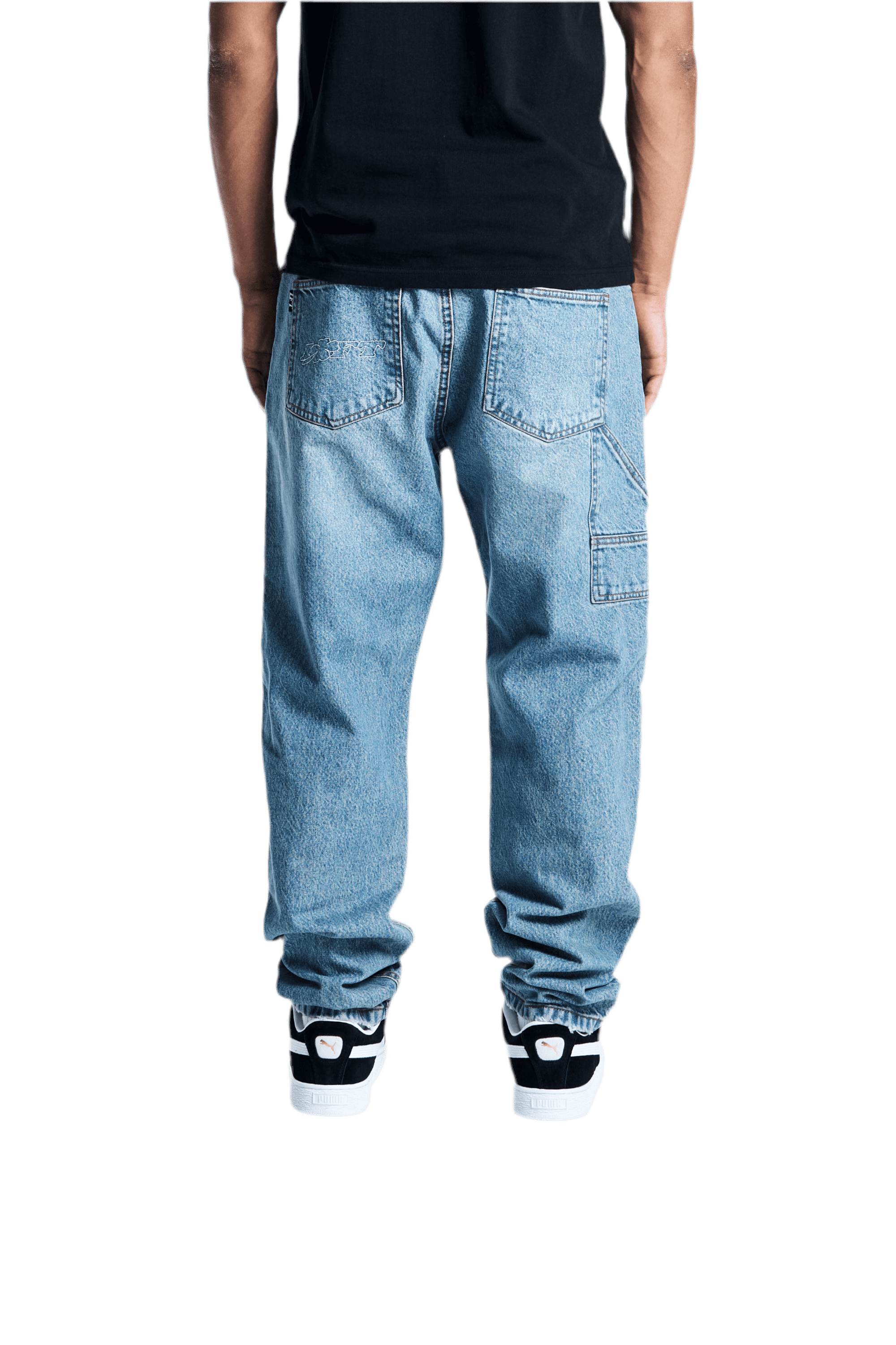 Aramid Jeans Carpenter Stone Washed Blue