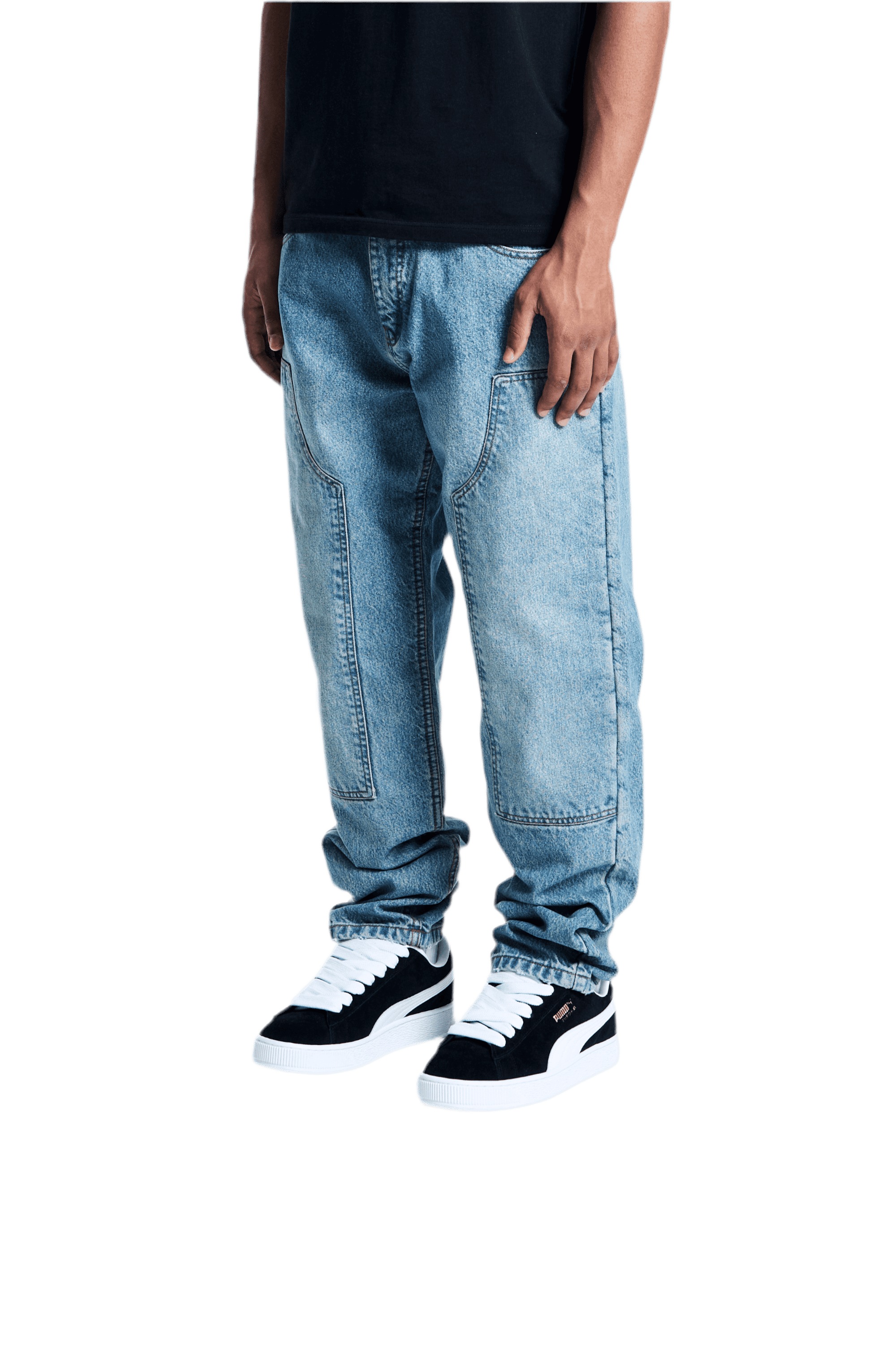 Aramid Jeans Carpenter Stone Washed Blue