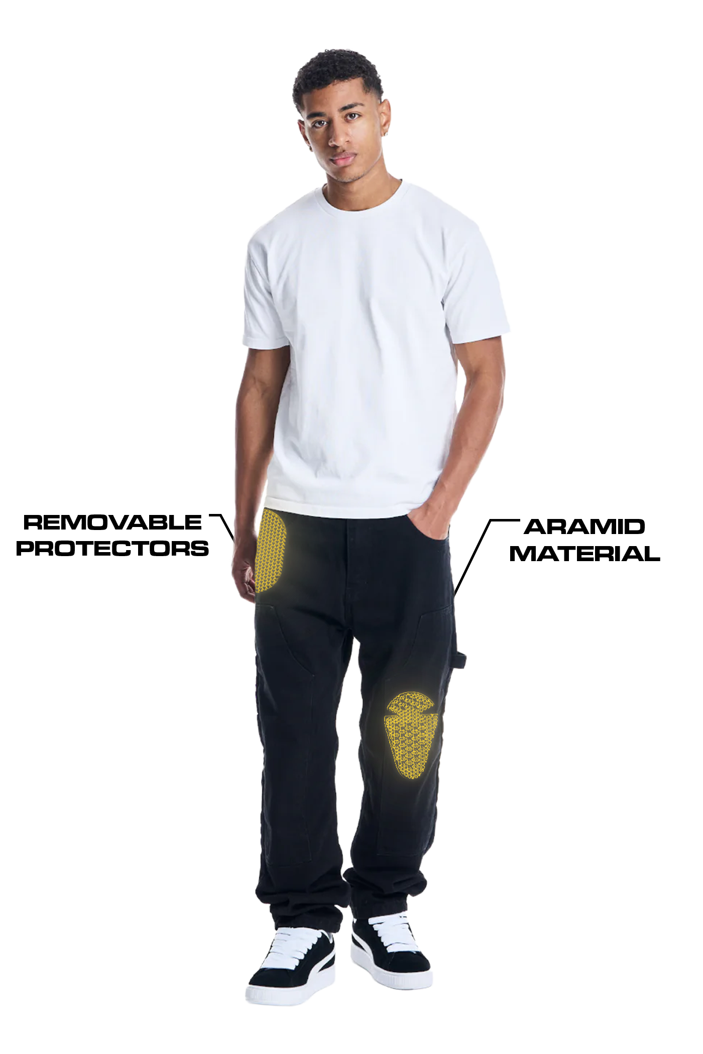 Aramid Jeans Carpenter Black