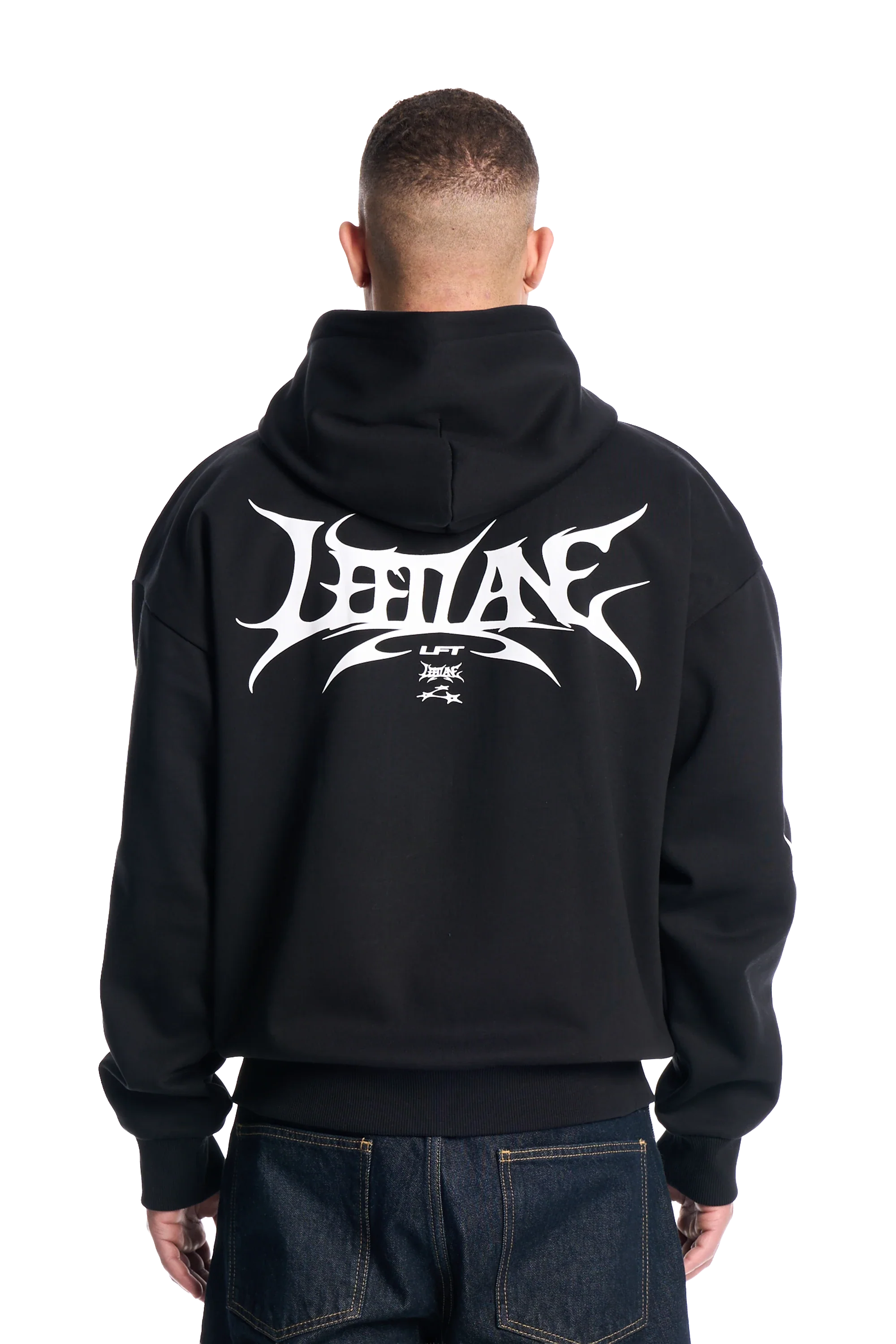 Racing Zipper Storm Black