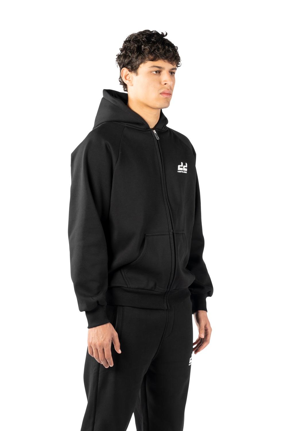 Basic Zipper Black V2
