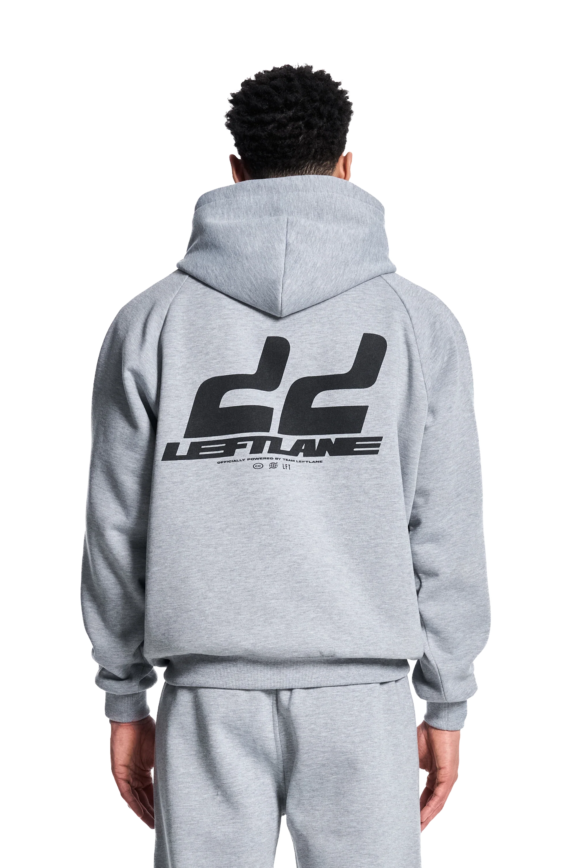Basic Zipper Grey Melange V2
