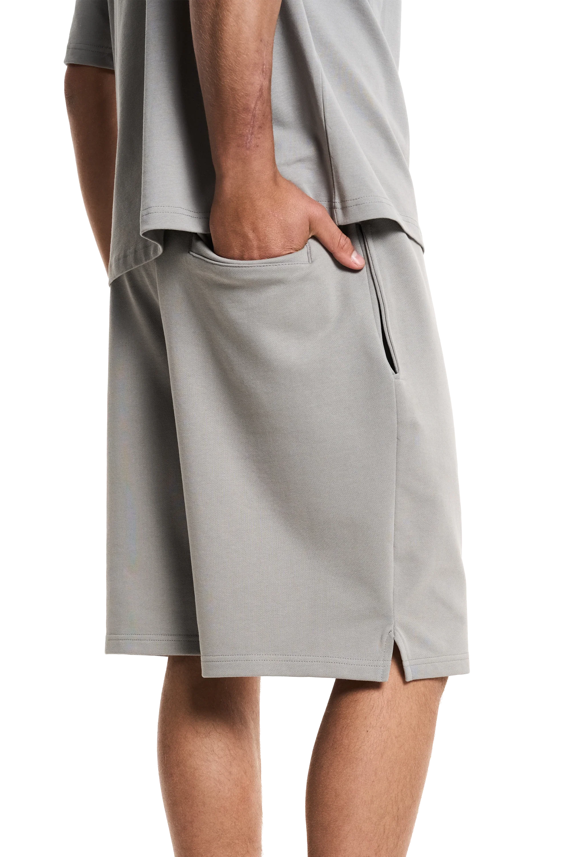 Basic Short Light Grey V2