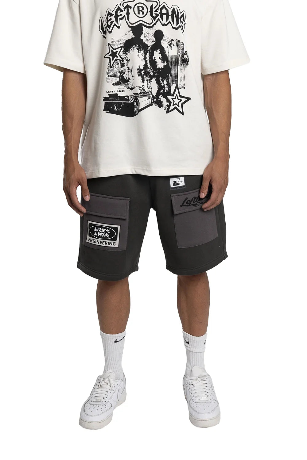 Dark Grey Cargo Short