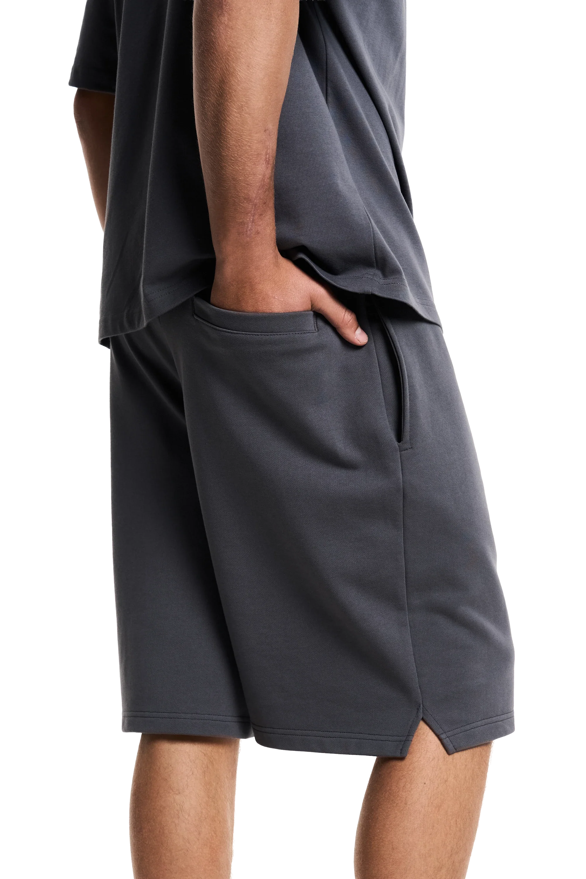 Basic Short Dark Grey V2
